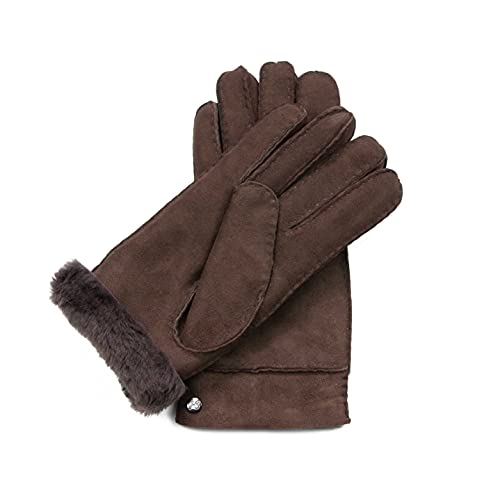 Hand Gewand by Weikert Lammfellhandschuhe aus australischem Merino-Lammfell, extra weich, handgenäht, Herren Damen Lederhandschuhe Lammfell, gefüttert von Hand Gewand by Weikert