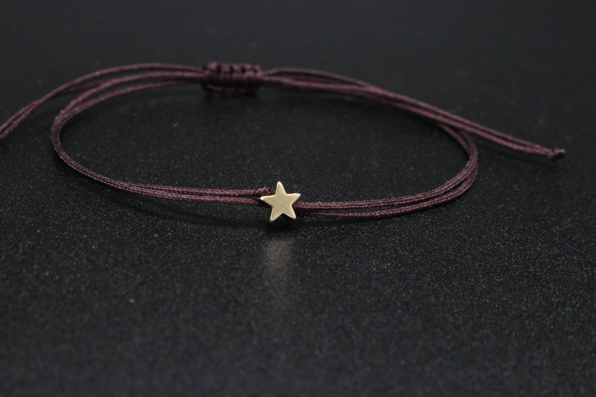 Kordel Winziger Stern Armband/Fußkette - Hannischjewelry von HannischJewelry