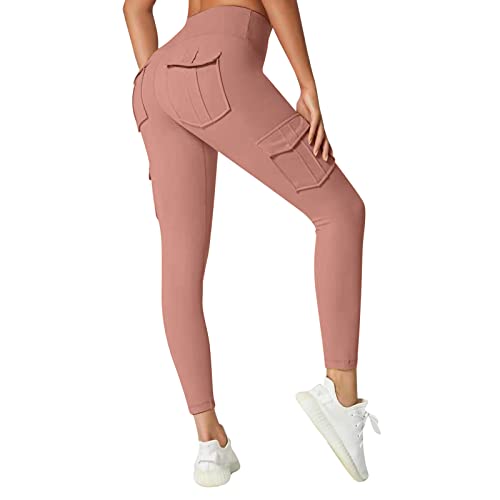 Hanraz Damen Blickdicht Laufhose Blickdicht Leggins Elastische Sport Leggings Yogahose Yoga Kleidung Damen von Hanraz