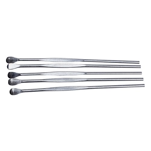 Happlignly 5 PC versilbern Ton Edelstahl earpicks Kuerette Ohrenschmalz zu entfernen Werkzeug von Happlignly