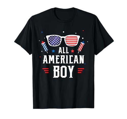 All American Boy 4. Juli Jungen Patriotische Teenager Kinder T-Shirt All American Boy 4. Juli Jungen Patriotische Teenager Kinder T-Shirt von Happy 4th Of July Independence Day Gifts