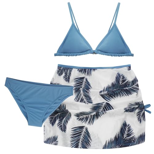 Happy Cherry - Bikini Sets Mädchen Teenager Tankini Badeanzug Sommer Bademode für Schwimmen Strand Surfen Schwimmanzug-Set Swimsuit Top Höschen Rock - 14-15 Jahre - Blau Happy Cherry - Bikini Sets Mädchen Teenager Tankini Badeanzug Sommer Bademode für Schwimmen Strand Surfen Schwimmanzug-Set Swimsuit Top Höschen Rock - 14-15 Jahre - Blau von Happy Cherry