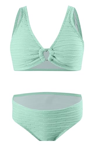 Happy Cherry Mädchen Bikini Set Bustier Bikinislip Zweiteiliger Badeanzug Mode Tankini Hautfreundlich Atmungsaktiv Bikinis für Kinder 10-11 Jahre Happy Cherry Mädchen Bikini Set Bustier Bikinislip Zweiteiliger Badeanzug Mode Tankini Hautfreundlich Atmungsaktiv Bikinis für Kinder 10-11 Jahre von Happy Cherry