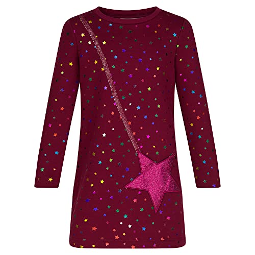 Happy Girls Mädchen Kinderkleid, Berry, 146 EU von Happy Girls