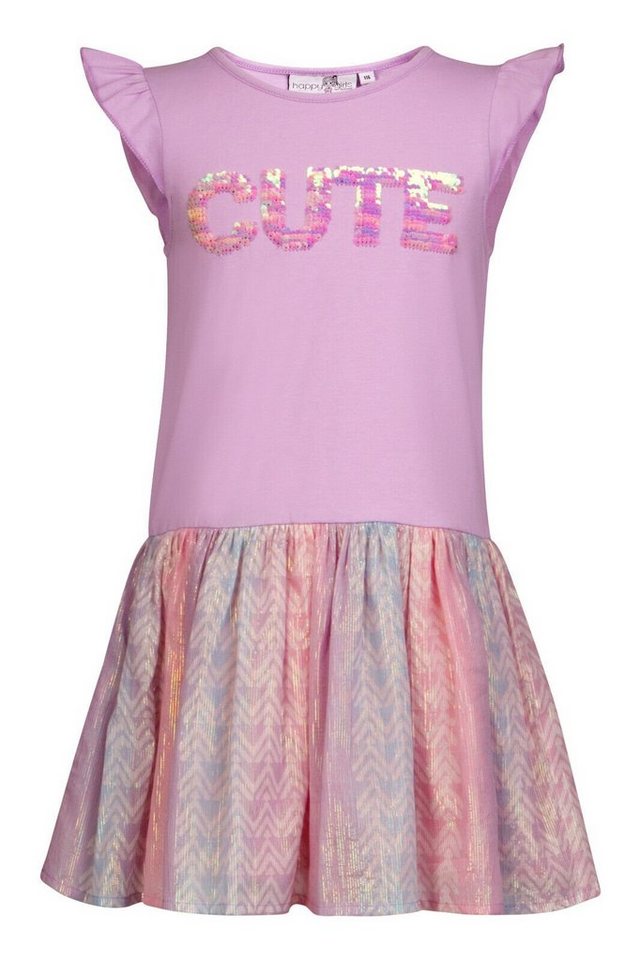 happy girls A-Linien-Kleid Happy Girls® Mädchen Kleid Flügelärmel von happy girls