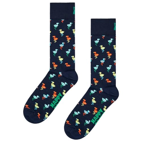 Happy Socks Flamingo Sock (DE/NL/SE/PL, Numerisch, 36, 40, Regular, Regular, Mehrfarbig) von Happy Socks