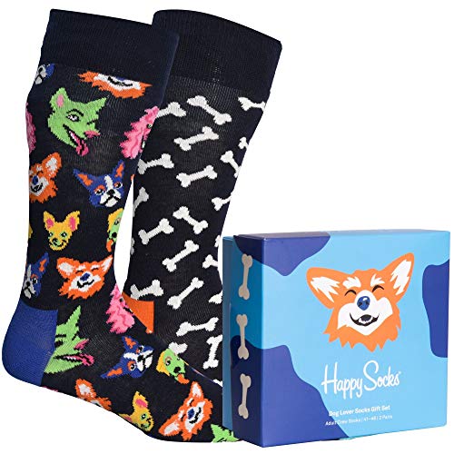 Happy Socks Geschenkbox DOG LOVER GIFT SET XDOG02-9501 Mehrfarbig, Size:41-46 von Happy Socks