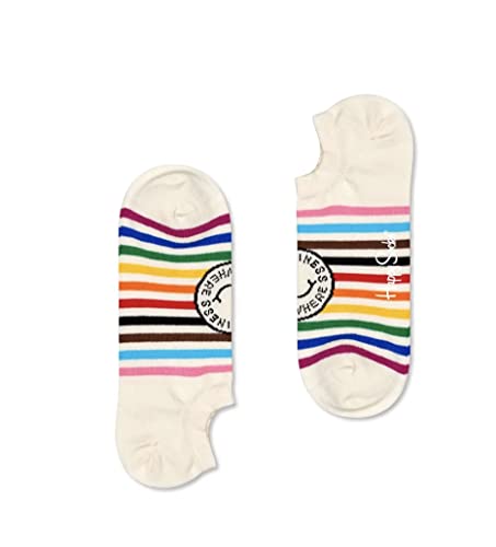 Happy Socks Happiness Everywhere No Show Sock Füssling (DE/NL/SE/PL, Numerisch, 41, 46, Regular, Regular, Mehrfarbig) von Happy Socks