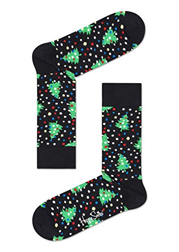 Happy Socks Unisex Christmas Socken, Multi, 3-7 (36-40) von Happy Socks