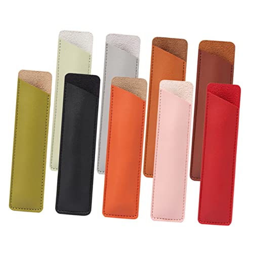 Happyyami 9stücke Teiliges Pu- Stifthalter Für Einzelne Stifte Und Schutz Für Füllfederhalter Und Schreibutensilien Im Büro Schule Happyyami 9stücke Teiliges Pu- Stifthalter Für Einzelne Stifte Und Schutz Für Füllfederhalter Und Schreibutensilien Im Büro Schule von Happyyami
