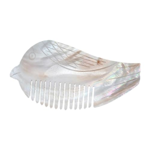 Harilla Haar-Entwirrungskamm, Styling-Shampoo-Kamm ohne Griff, breiter Taschenkamm für Männer und Frauen, dickes, lockiges, gewelltes Haar, Vogel Harilla Haar-Entwirrungskamm, Styling-Shampoo-Kamm ohne Griff, breiter Taschenkamm für Männer und Frauen, dickes, lockiges, gewelltes Haar, Vogel von Harilla