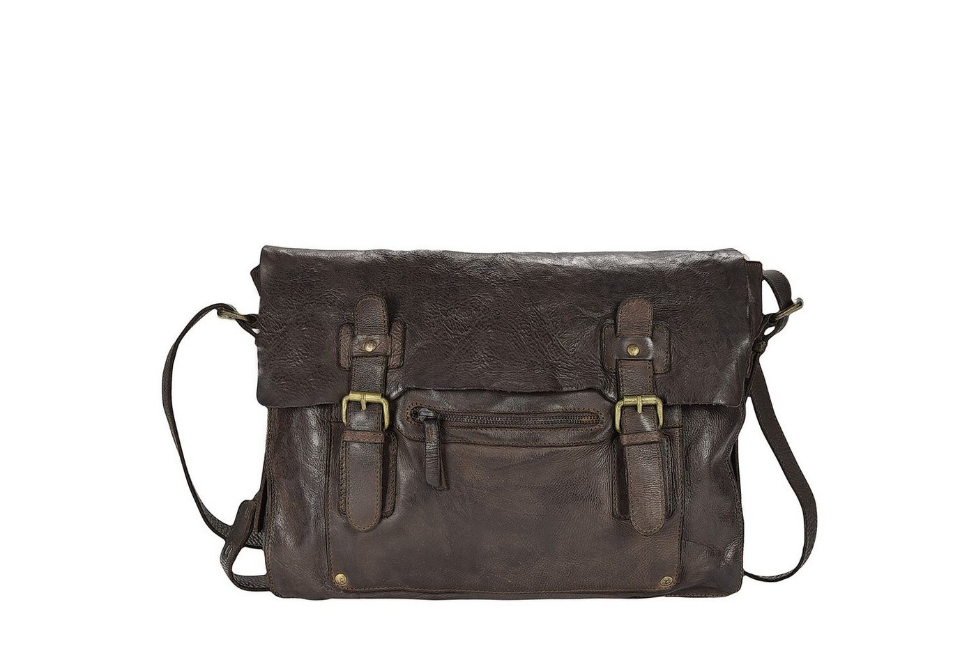 Harold's Messenger Bag Submarine, Leder von Harold's