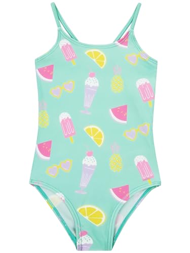 Harry Bear Schwimmkleidung Mädchen | Badeanzug Kinder Mädchen | Eiscreme Schwimmkostüm Einteiler Für Den Pool Und Den Strand | Grün 140 Harry Bear Schwimmkleidung Mädchen | Badeanzug Kinder Mädchen | Eiscreme Schwimmkostüm Einteiler Für Den Pool Und Den Strand | Grün 140 von Harry Bear