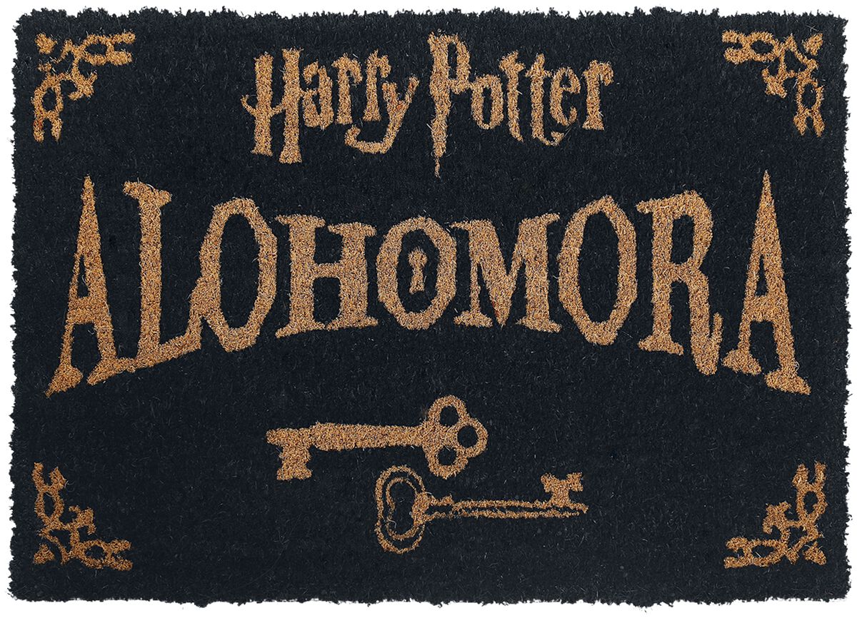 Harry Potter Alohomora Fußmatte multicolor von Harry Potter