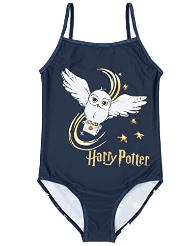 Harry Potter Badeanzüge Mädchen Hogwarts Burgundy oder Marine Hedwig Badebekleid 12-13 Jahre von Harry Potter