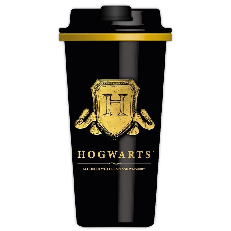 Harry Potter Becher - Hogwarts - schwarz/gelb - Lizenzierter Fanartikel Harry Potter Becher - Hogwarts - schwarz/gelb - Lizenzierter Fanartikel von Harry Potter