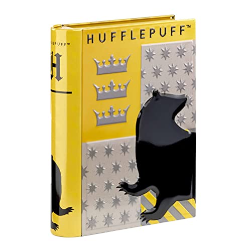 Harry Potter Damen Offizielles Hufflepuff House Blech-Geschenk-Set, Gelb, Einheitsgröße von The Carat Shop