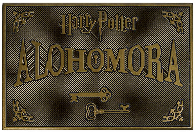 Harry Potter Fußmatte - Alohomora - multicolor  - Lizenzierter Fanartikel von Harry Potter