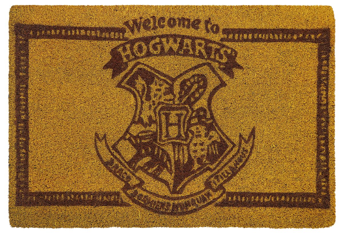 Harry Potter Fußmatte - Welcome To Hogwarts - multicolor  - Lizenzierter Fanartikel von Harry Potter