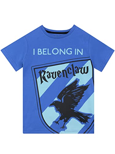 Harry Potter Kinder T-Shirt Ravenclaw Blau 146 von Harry Potter