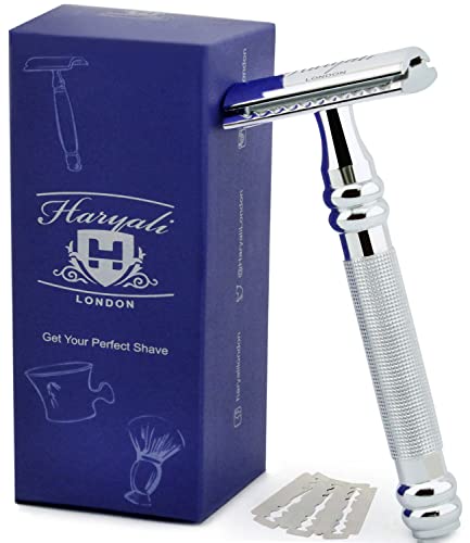 Haryali London Rasierhobel Damen Herren - Edelstahl Rasierhobel Herren Rasiermesser Zero Waste Eco Rasierer Damen Double Edge Safety Razor Haryali London Rasierhobel Damen Herren - Edelstahl Rasierhobel Herren Rasiermesser Zero Waste Eco Rasierer Damen Double Edge Safety Razor von Haryali London