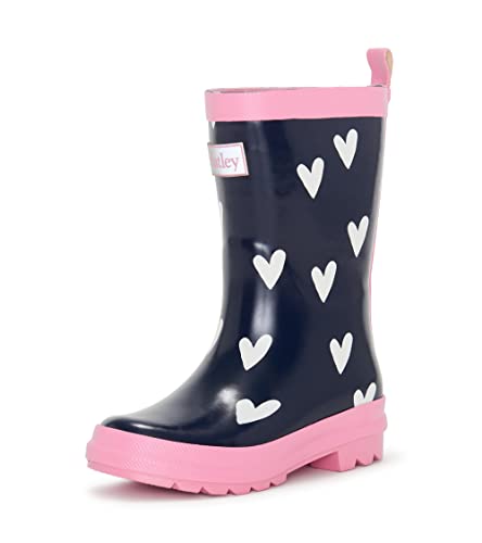 Hatley Baby-Mädchen Regenstiefel Printed Wellington Rain Boot, Blue, 20 EU von Hatley