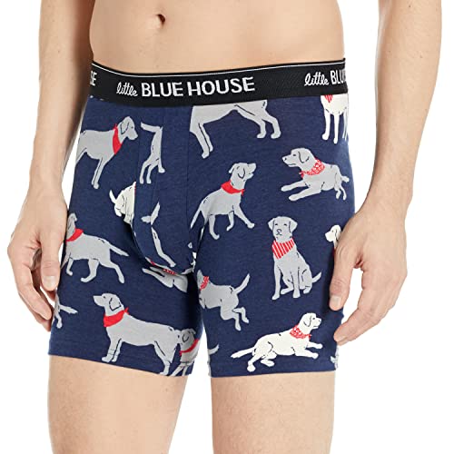 Hatley Herren Bedruckte Boxershorts Retroshorts, Bandana Labs, L von Little Blue House