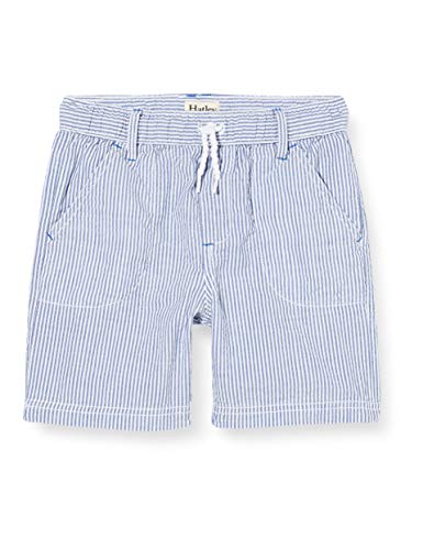 Hatley Jungen Shorts, blau gestreift, 116 von Hatley