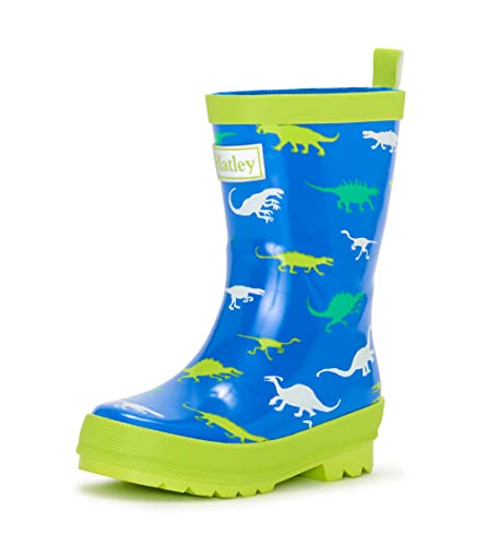 Hatley Printed Rain Boot, Blue, 23 EU von Hatley