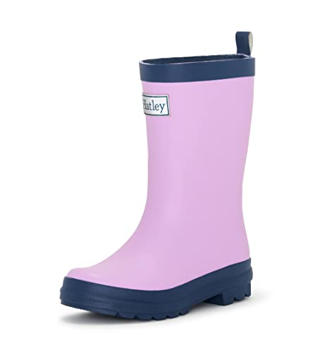 Hatley Unisex Baby Regenstiefel Classic Wellington Rain Boot, Purple, 20 EU von Hatley