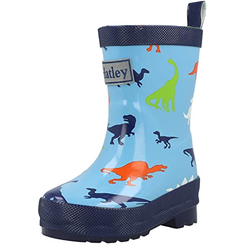 Hatley Wellington Rain Boots Gummistiefel, Prehistoric Dinos, 20 EU von Hatley