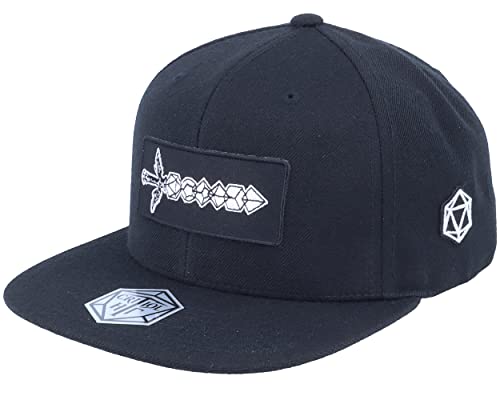 Hatstore Dice Sword Patch Black Snapback Cap - Grösse: One Size - (55-60 cm) von Hatstore