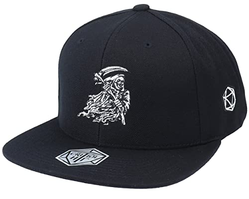 Hatstore Grim Reaper Black Snapback Cap - Grösse: One Size - (55-60 cm) von Hatstore