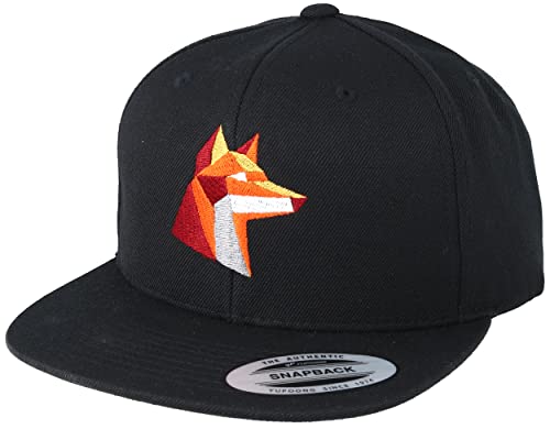 Hatstore Paper Fox Black Snapback Cap - Grösse: One Size - (55-60 cm) von Hatstore