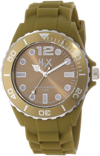 Haurex Herren Analog Quarz Uhr mit Gummi Armband SV382UV3 von Haurex