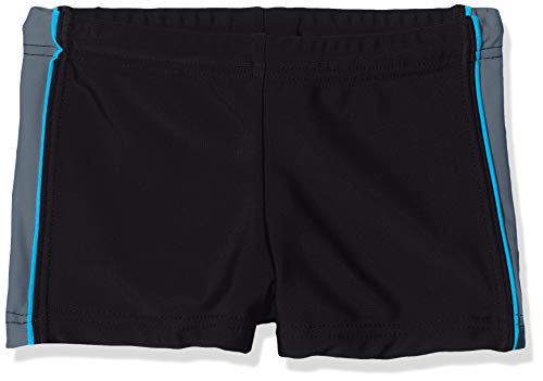 Haute Pression Jungen B16 Badehose, Noir/Gris/Turquoise, 12A von Haute Pression