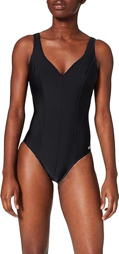 Haute pression Damen 822 C01 T48 Badeanzug, Schwarz, 48-52 Haute pression Damen 822 C01 T48 Badeanzug, Schwarz, 48-52 von Haute Pression