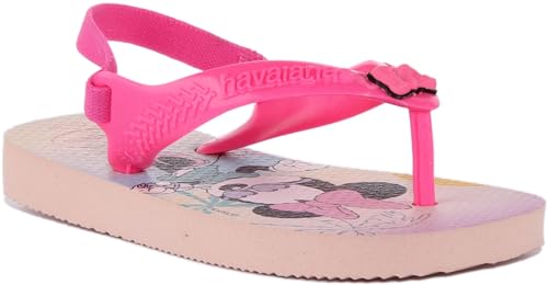 Havaianas Unisex Baby Disney Classics II Flipflop, Rosa/Pink, 25-26 von Havaianas