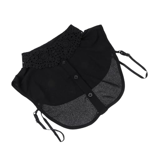 Healeved 1 Stück Hemd Mit Falschem Kragen Bluse Dickey Kragen Dekorativ Vintage-bluse Gefälschte Für Frauen Kleidung Kragen Kostüm Falsches Hemdkragen Nacken Chiffon Black Healeved 1 Stück Hemd Mit Falschem Kragen Bluse Dickey Kragen Dekorativ Vintage-bluse Gefälschte Für Frauen Kleidung Kragen Kostüm Falsches Hemdkragen Nacken Chiffon Black von Healeved