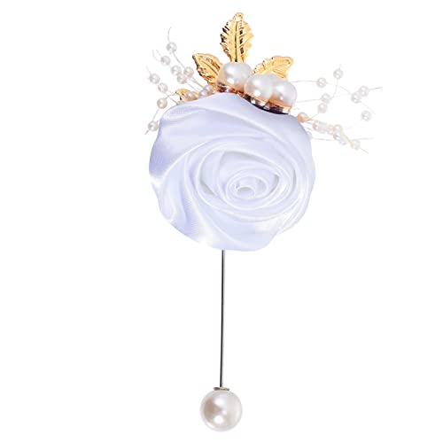 Healeved 1 Stück Stoffblume Brosche für Hochzeitskleider Kunstblumen Anstecknadel mit Perlenverschluss Stilvolles Accessoire für Gäste Leicht Tragbar Perfektes Hochzeitsdeko Element Healeved 1 Stück Stoffblume Brosche für Hochzeitskleider Kunstblumen Anstecknadel mit Perlenverschluss Stilvolles Accessoire für Gäste Leicht Tragbar Perfektes Hochzeitsdeko Element von Healeved