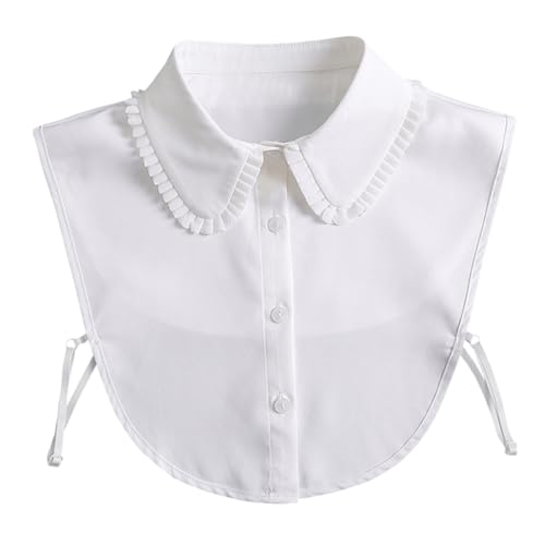 Healeved 1Stück Falscher für Frauen Abnehmbarer Chiffon für Blusen Elegantes Kostümzubehör für Partys Hochzeiten Freizeit für Langlebig Komfortabel Healeved 1Stück Falscher für Frauen Abnehmbarer Chiffon für Blusen Elegantes Kostümzubehör für Partys Hochzeiten Freizeit für Langlebig Komfortabel von Healeved