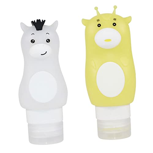Healeved 2St Flasche aus Kieselgel einstellbar Produkt Batteriebetriebene Teelichter gehaltenen Handfächer Tür reiseflaschen travel bottle Lotion Unterflasche Auslaufsicherer Lotionspender Healeved 2St Flasche aus Kieselgel einstellbar Produkt Batteriebetriebene Teelichter gehaltenen Handfächer Tür reiseflaschen travel bottle Lotion Unterflasche Auslaufsicherer Lotionspender von Healeved