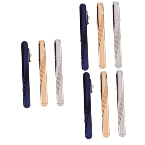 Healeved 3 Sätze Krawattenklammer-set Clips Krawattenklammern Trauzeugen Geschäft Regulär Anzug Accessoires Männer Minimalistische Krawattenklammer Kupfer 3 Stück * 3 Healeved 3 Sätze Krawattenklammer-set Clips Krawattenklammern Trauzeugen Geschäft Regulär Anzug Accessoires Männer Minimalistische Krawattenklammer Kupfer 3 Stück * 3 von Healeved