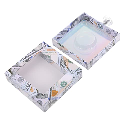 Healeved 3 Stück Fenster Wimpernbox Wimpernverpackungshülle Gefälschte Wimpern Halter Wimpernhalter Wimpern Organizer Papier Wimpernhülle Wimpernhülle Wimpernbehälter von Healeved