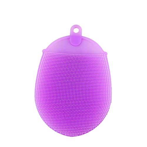Healeved Badebürste wandkonvektor wandbehang reinigungsbürsten skincarepen Handlich weicher pinsel weiche bürste spülmittel bürste silikon duschbürste Badewäscher Duschwäscher Violet Healeved Badebürste wandkonvektor wandbehang reinigungsbürsten skincarepen Handlich weicher pinsel weiche bürste spülmittel bürste silikon duschbürste Badewäscher Duschwäscher Violet von Healeved