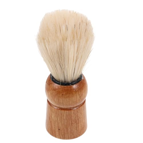 Bartbürste Retro aus Holz mit Wildschweinborsten, Rasierbürste für Männer, ideal für Reisen und den Heimgebrauch, leicht zu reinigen Bartbürste Retro aus Holz mit Wildschweinborsten, Rasierbürste für Männer, ideal für Reisen und den Heimgebrauch, leicht zu reinigen von Healvian