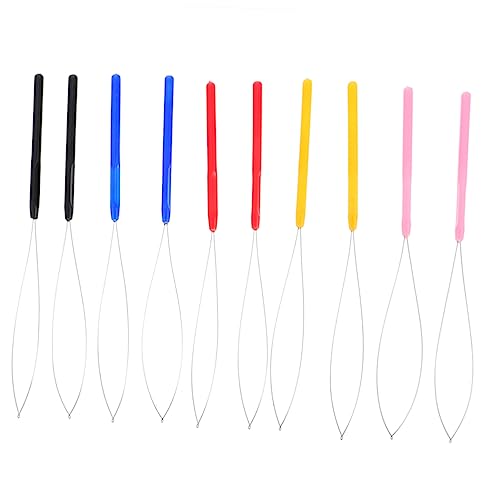 Healvian 10-teiliges Häkelnadel-set Zum Flechten Von Perücken Haarverlängerungswerkzeuge Zum Weben Häkelnadeln Mit Kunststoffgriff Healvian 10-teiliges Häkelnadel-set Zum Flechten Von Perücken Haarverlängerungswerkzeuge Zum Weben Häkelnadeln Mit Kunststoffgriff von Healvian