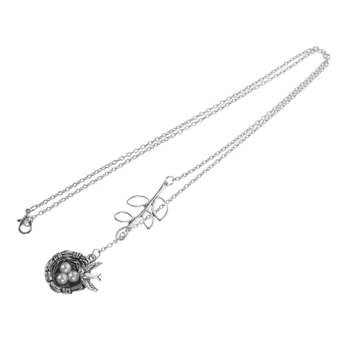 Healvian Halskette Des Vogelnestes Anhänger Schmuck Ästhetische Halskette Modische Halskette Für Frauen Pendellanz Halskette Halsketten Für Mädchen Zinklegierung Healvian Halskette Des Vogelnestes Anhänger Schmuck Ästhetische Halskette Modische Halskette Für Frauen Pendellanz Halskette Halsketten Für Mädchen Zinklegierung von Healvian