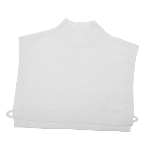 Healvian Stück Pullover gefälschter Kragen Rollkragen Fake Falscher Rollkragenpullover gestrickter Kragen falsches Halsband abnehmbare Kragen falscher Hemdkragen Garn Weiß Healvian Stück Pullover gefälschter Kragen Rollkragen Fake Falscher Rollkragenpullover gestrickter Kragen falsches Halsband abnehmbare Kragen falscher Hemdkragen Garn Weiß von Healvian