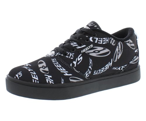 HEELYS Pro 20 Prints (kleines Kind/großes Kind/Erwachsene), schwarz / weiß / grau, 2 Little Kid von Heelys